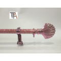 Pink Color Curtain Pipe Iron Curtain Rod